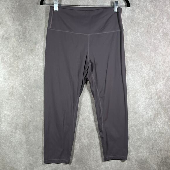 Lululemon Legging Womens Size 12 Purple High Waisted Cropped Athleisure Training - Picture 1 of 10